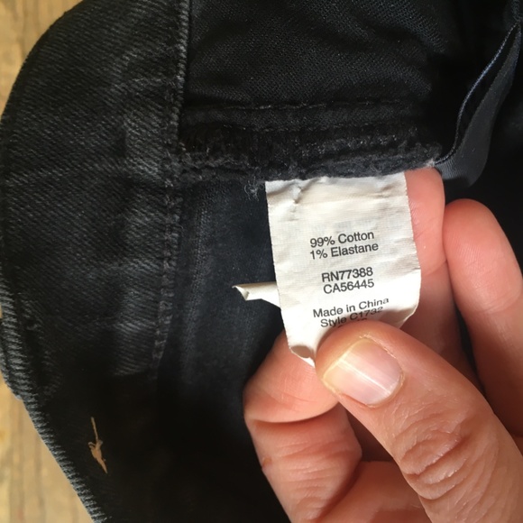 High waisted black Madewell shorts - Picture 9 of 9